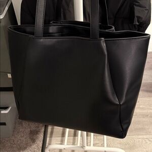 Elegant Black Tote Bag